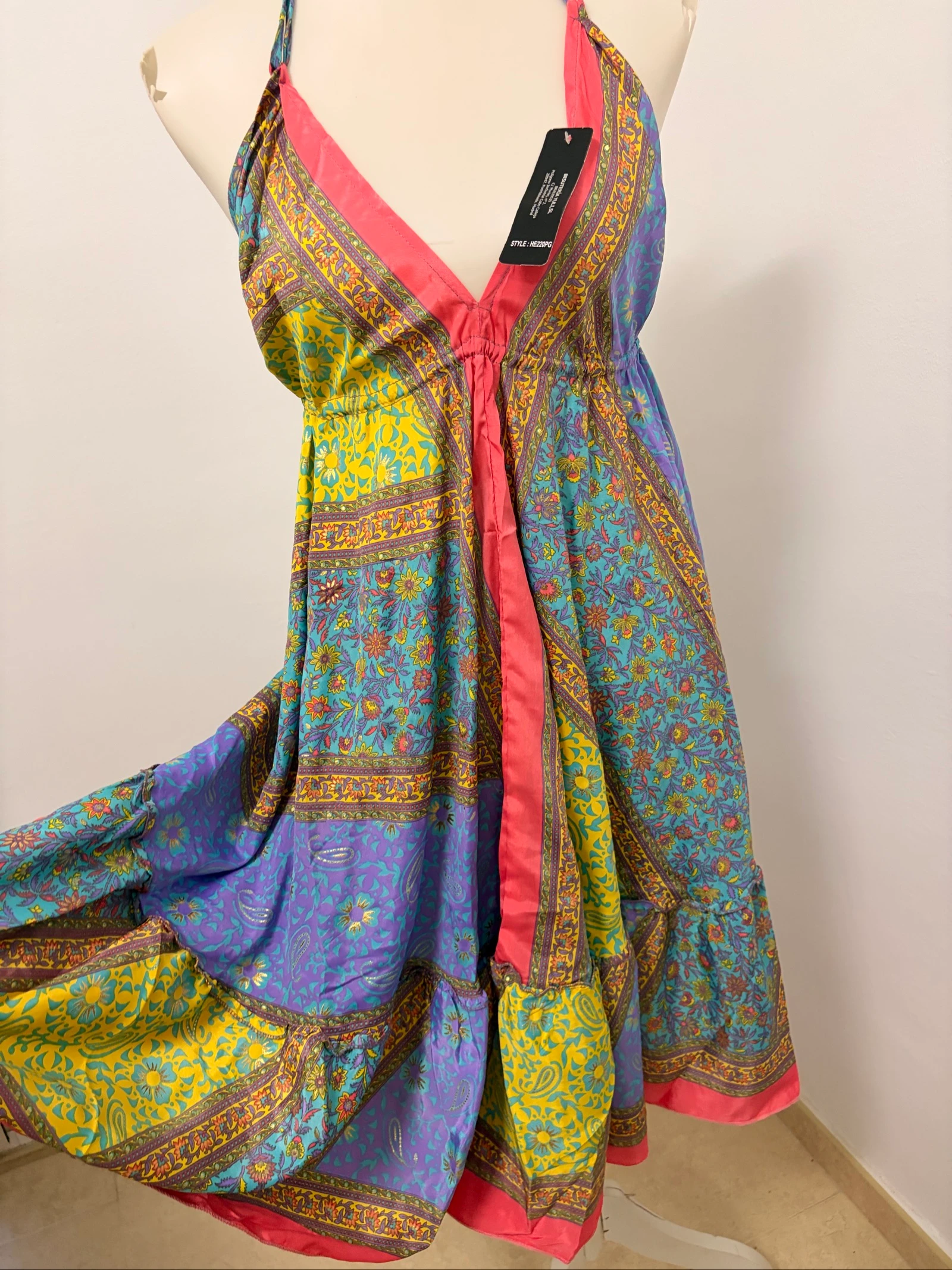 Vestido bohemio de verano 